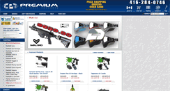Desktop Screenshot of premiumpaintballproducts.com